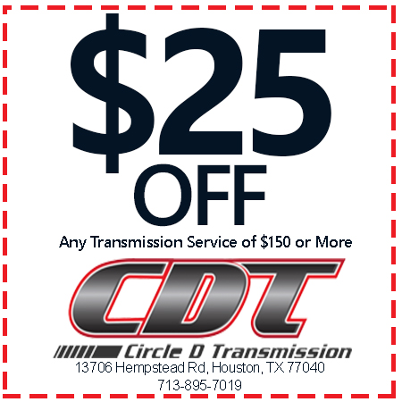 Circle D Transmission | $25 Off Coupon