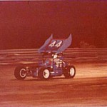 Circle D Transmission | Dennis Sehorn with his dirt track sprint car